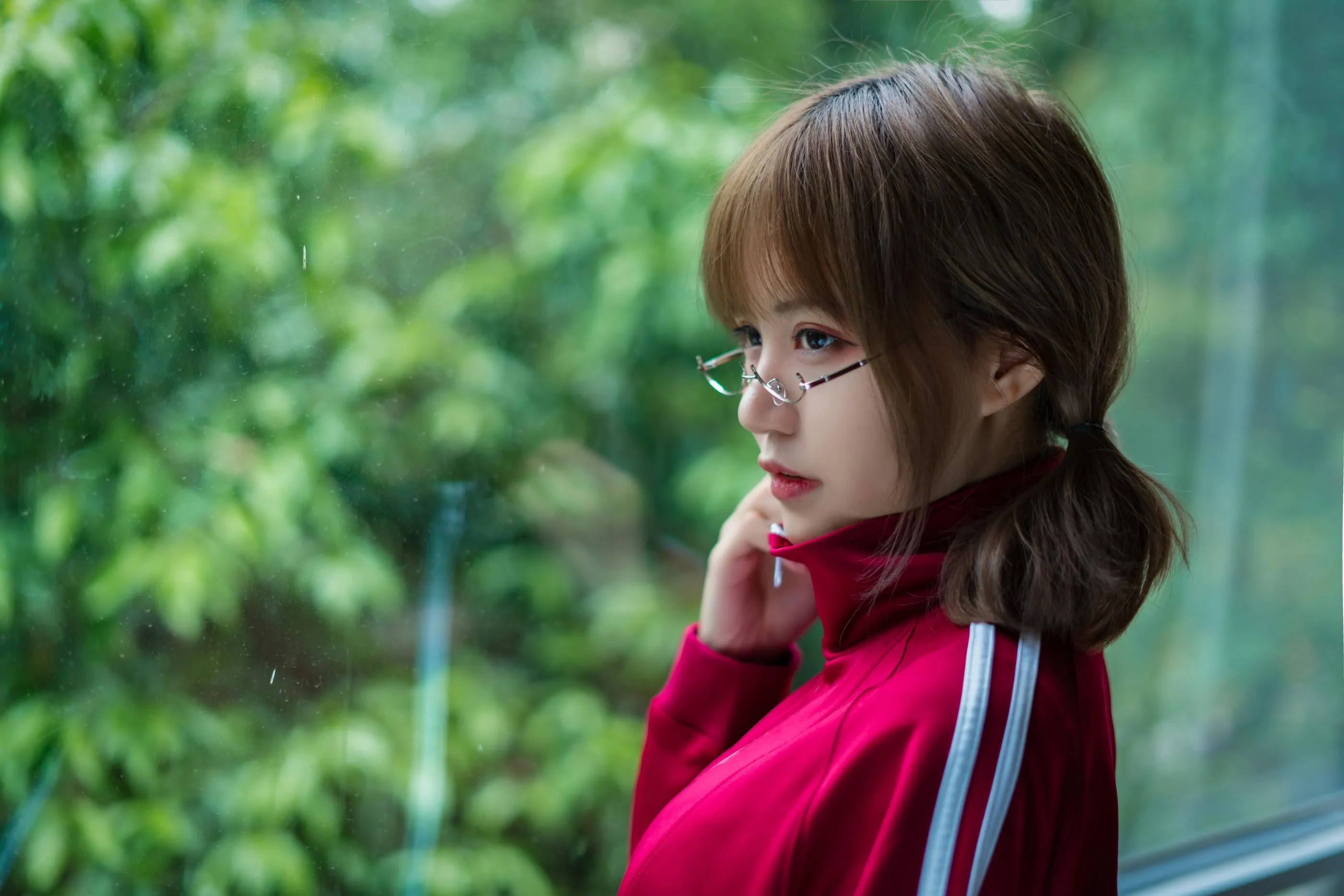 小仓千代w – NO.07 红色体操服 [48P]插图7